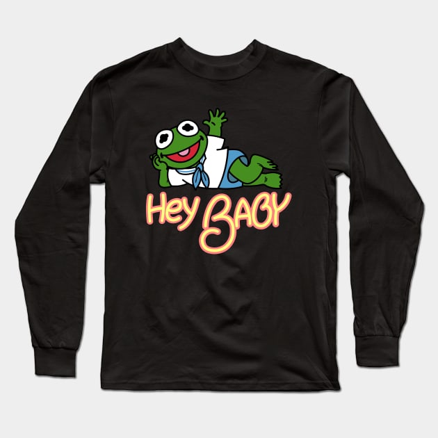 Hey Muppet Baby Long Sleeve T-Shirt by JPenfieldDesigns